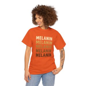Melanin Gradient Tee — Stacked Melanin Pride T-Shirt