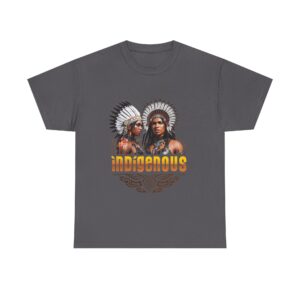 Indigenous Pride Tee — Native Woman Heritage Graphic T-Shirt