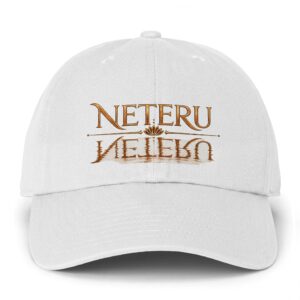 Embroidered 'Neteru' – Curved-Brim Baseball Cap