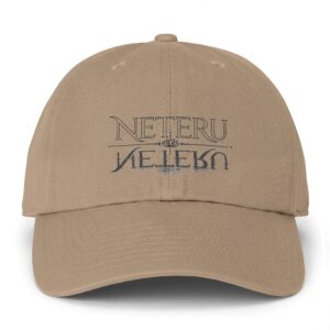 'Neteru' Mirrored Logo - Embroidered Baseball Cap