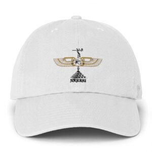Embroidered Cap – Vintage Trophy Wing Design Dad Hat