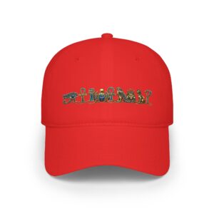 Amulets Low Profile Baseball Cap — Ancient Symbols Embroidered
