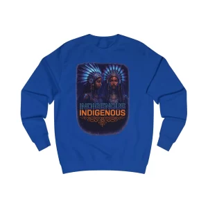 Indigenous Ones Sweatshirt — Native Headdress Graphic Crewneck
