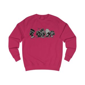 Anatomical Heart Evolution Sweatshirt — Vintage Medical Illustration Pulmonary Heartbeat Design