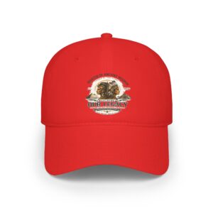 Low Profile Baseball Cap - Our Legacy Vintage Eagle Patch Hat