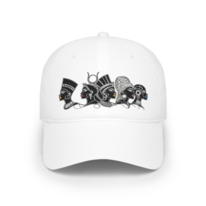Real Royalty Profile Embroidered Baseball Cap