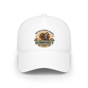 Our Legacy Low Profile Baseball Cap — Vintage Patriotic Emblem
