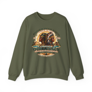 "Rooted in Ancient Wisdom, Building Our Legacy" Autochthonous Heritage Graphic