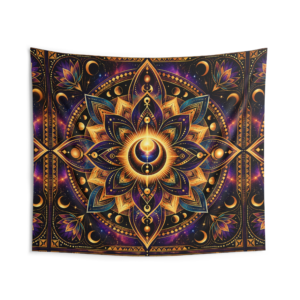 Mystical Mandala Indoor Wall Tapestry