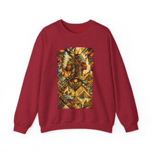 Autochthons of The East And The West Geometric Crewneck Sweatshirt