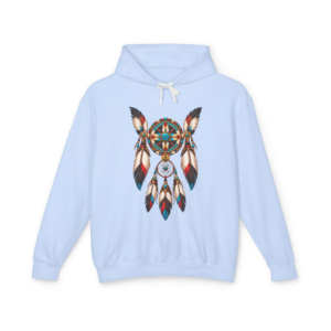 Dreamcatcher Hoodie – Boho Feather Native-Inspired Pullover
