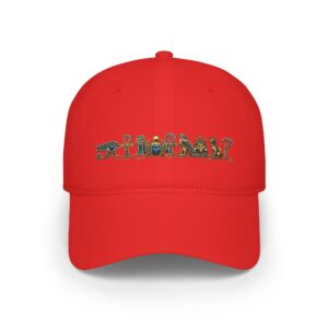 9 Amulets Low Profile Baseball Cap — Ancient Symbols Embroidered
