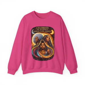 Celebrate the Journey Crewneck Sweatshirt — Inspirational Black Women Portraits